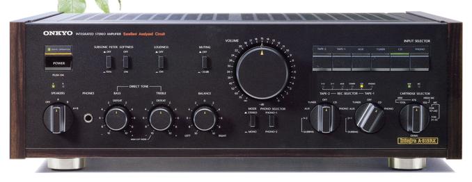 Specifications of ONKYO INTEGRa A-819RX Onkyo / Onkyo