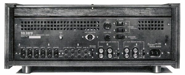 Specifications of LUXMAN SQ38FD Luxman