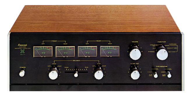 Specifications of SANSUI QS-1 Sansui