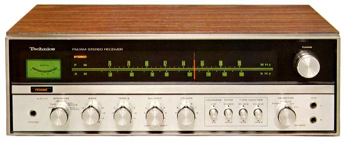 Technics SA-5200 Specifications Technics