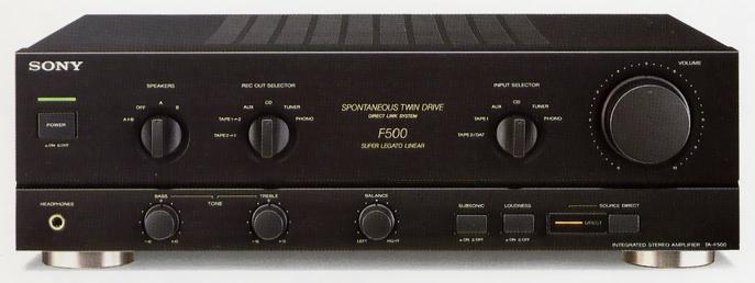 SONY TA-F500の仕様 ソニー