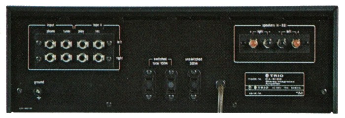 TRIO KA-3100の仕様 トリオ