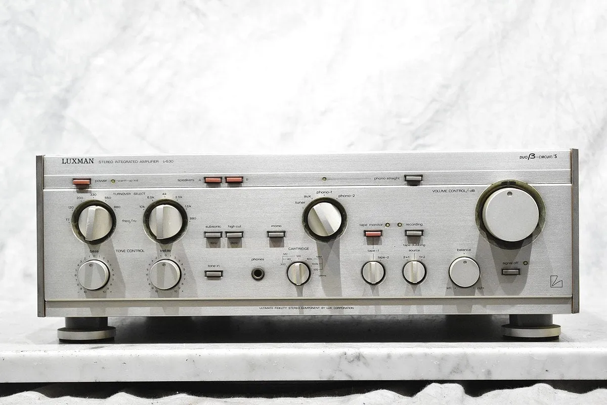 LUXMAN ラックスマン プリメインアンプ L-530 | オーディオの買取屋さん