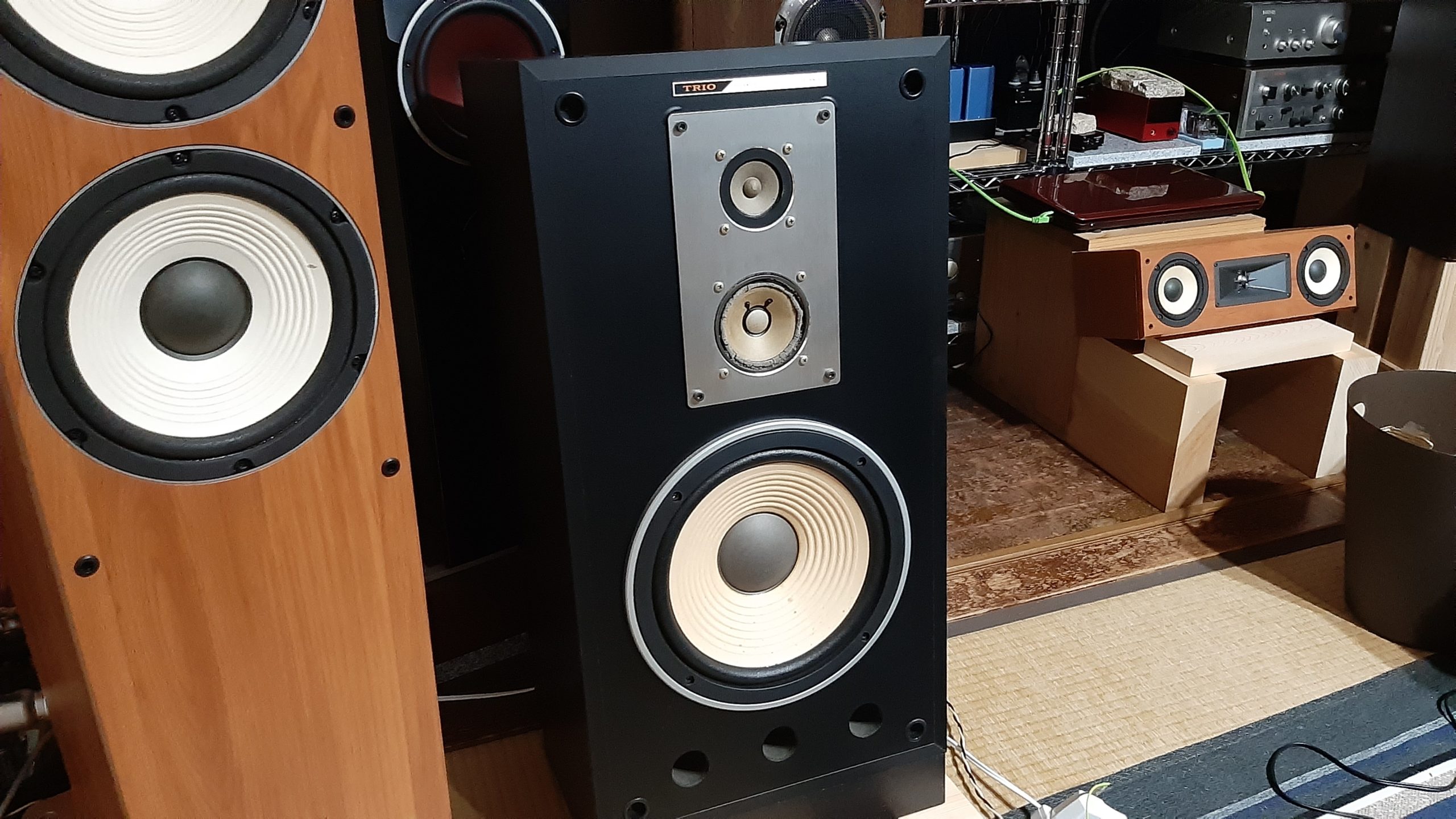 最後の雄姿を！TRIO JL-8800、ありがとう。いい音です。 – ぎりレコ