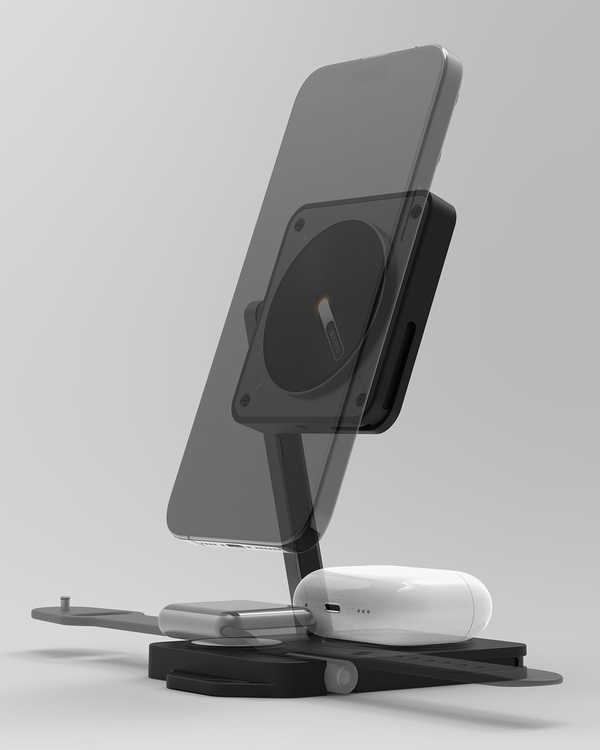 AULUMU M01 4-in-1 Folding Wireless Charging Station | MagSafe
