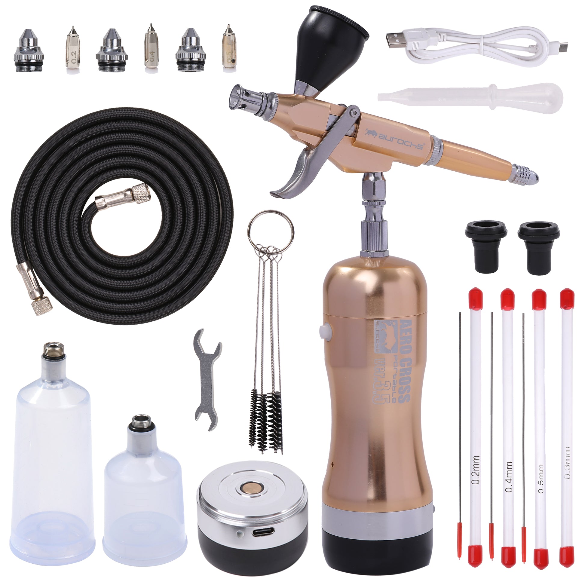 aurochs 充電式 エアブラシ AERO CROSS portable エアロクロス