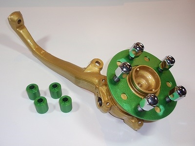 JZX100 チェイサー 車高短ナックルSPL R・S・A付き(ロールセンター