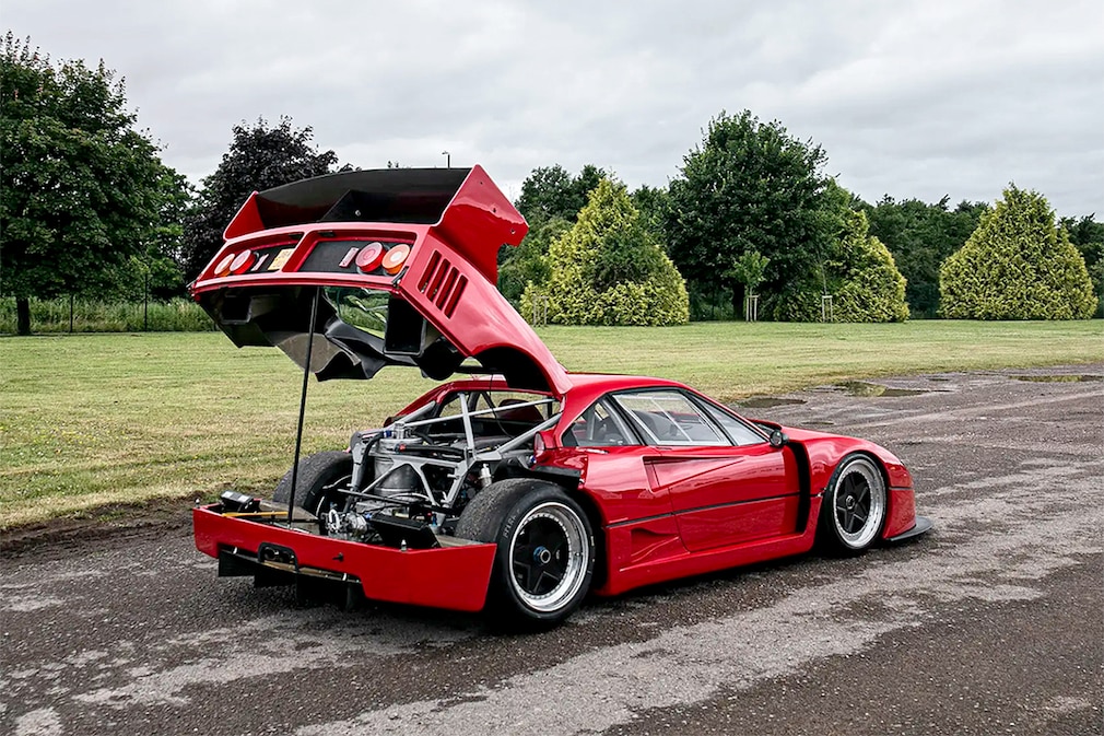 このV12 F40なんぼ？】世界で唯一無二のV12を搭載したフェラーリF40が