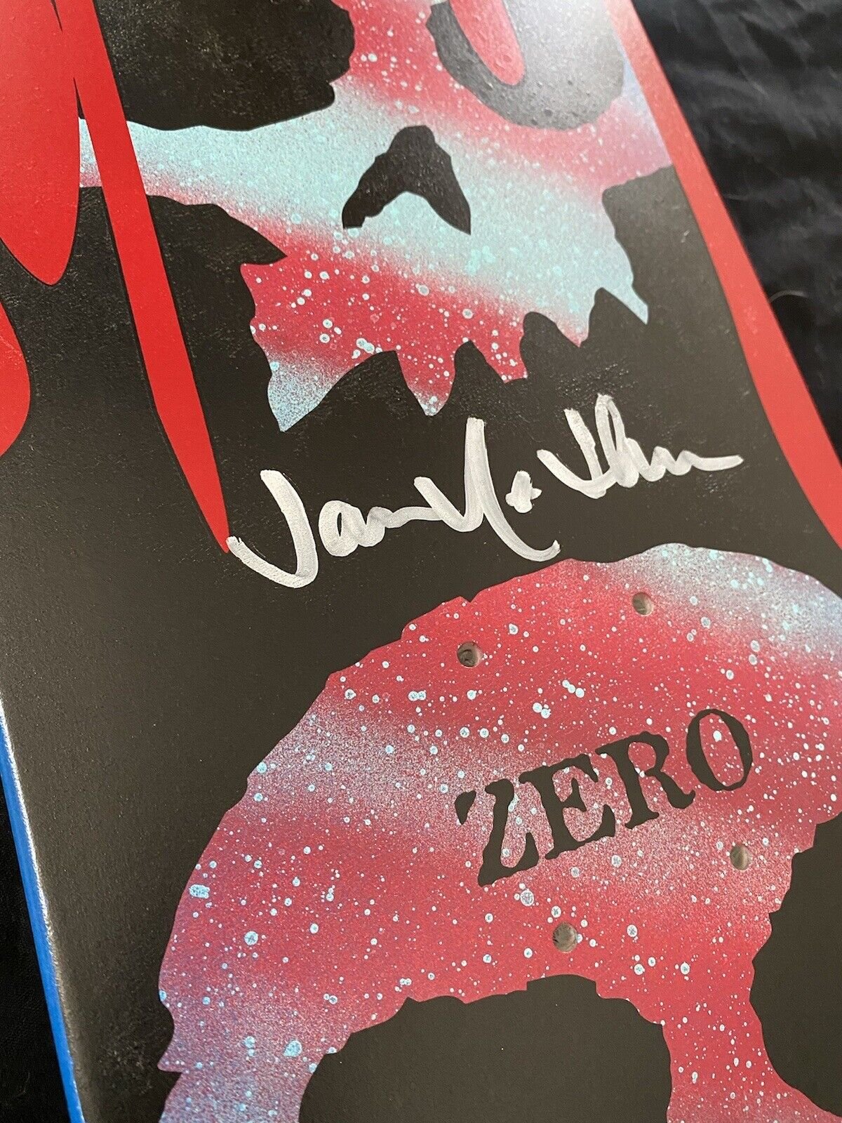 Signed Jamie Thomas Double Zero Autographed Skateboard Deck Legacy