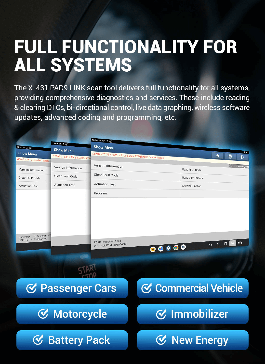 Launch X-431 Pad IX Link with SmartLink C V3 - Advanced Automotive