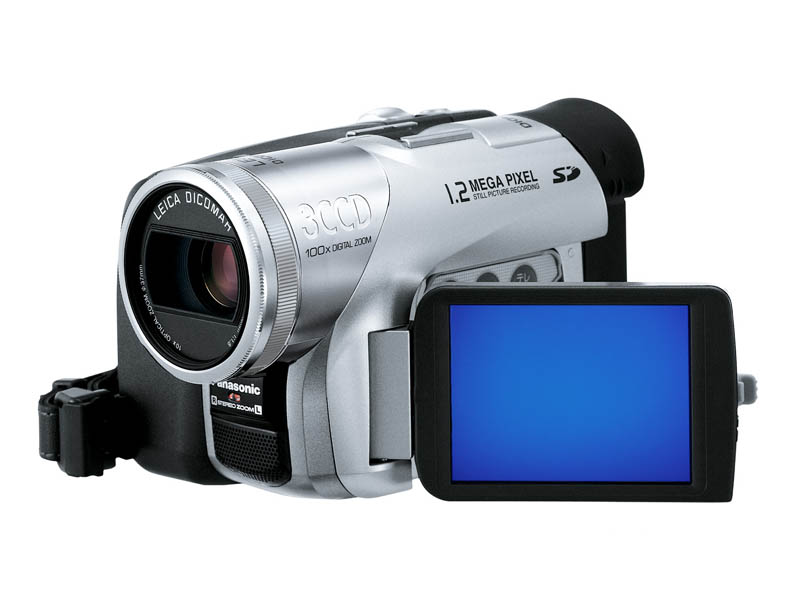 松下、232万画素静止画撮影対応の3CCD DVカメラ