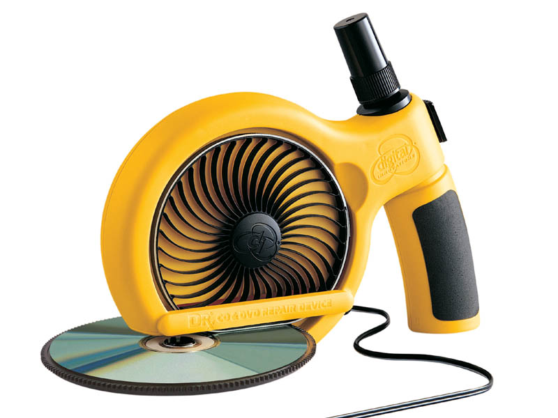 ランドポート、CD/DVDの傷を修復する「電動スキップドクター」