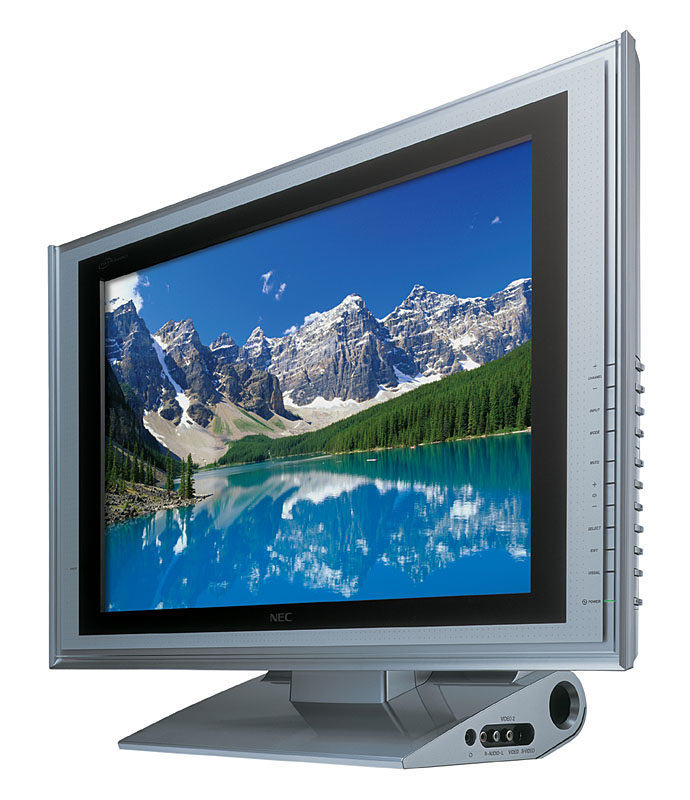 NEC、前面パネルから音を出す液晶ディスプレイ2機種