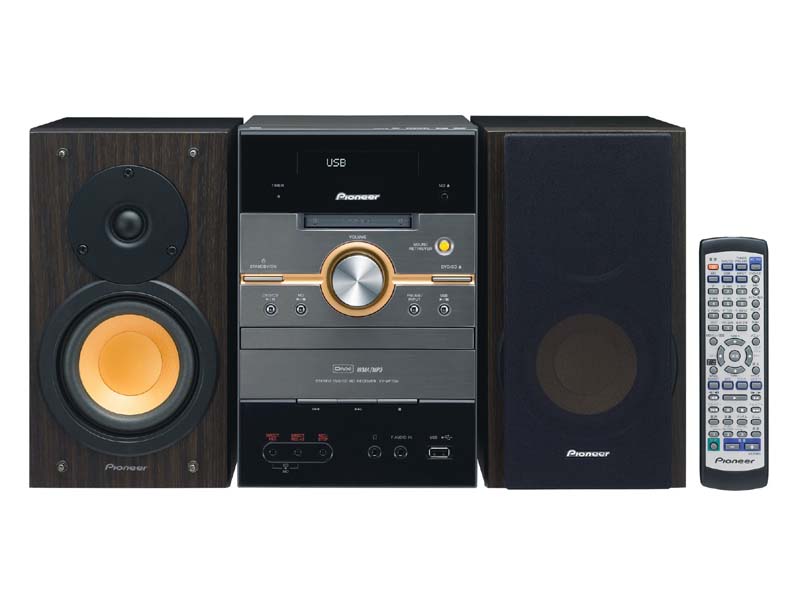 パイオニア、DivXやAAC再生に対応するDVDミニコンポ