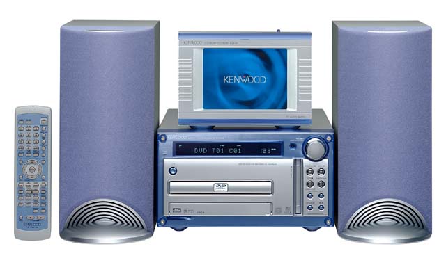 ケンウッド、MP3再生にも対応したDVD/MD搭載マイクロコンポ
