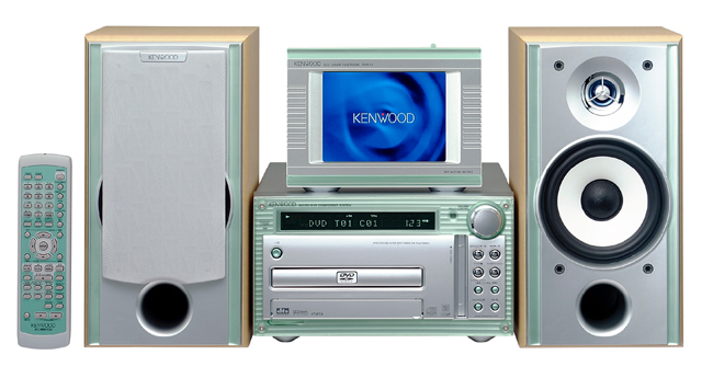 ケンウッド、MP3再生にも対応したDVD/MD搭載マイクロコンポ