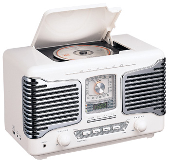 ティアック、オールディーズ風デザインのCDラジオ