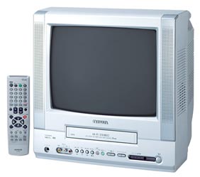 アイワ、Hi-Fi VHSを内蔵した14型テレビデオ