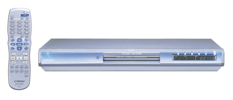 ビクター、JPEG/MP3再生対応のプログレッシブDVDプレーヤー