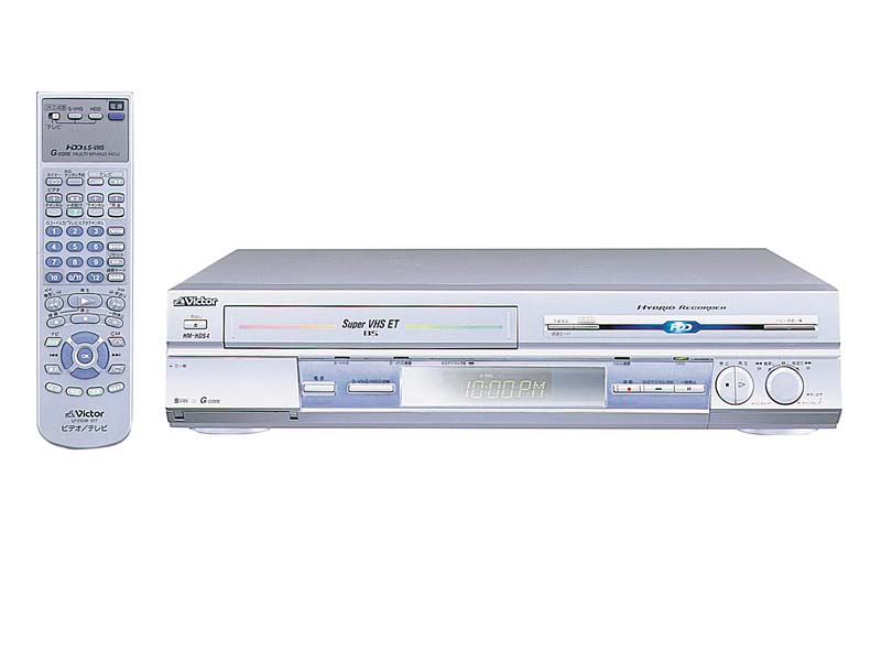 VICTOR HM-HDS4 HDD付S-VHSビデオデッキ VICTOR HM-HDS4HDD付S-VHS