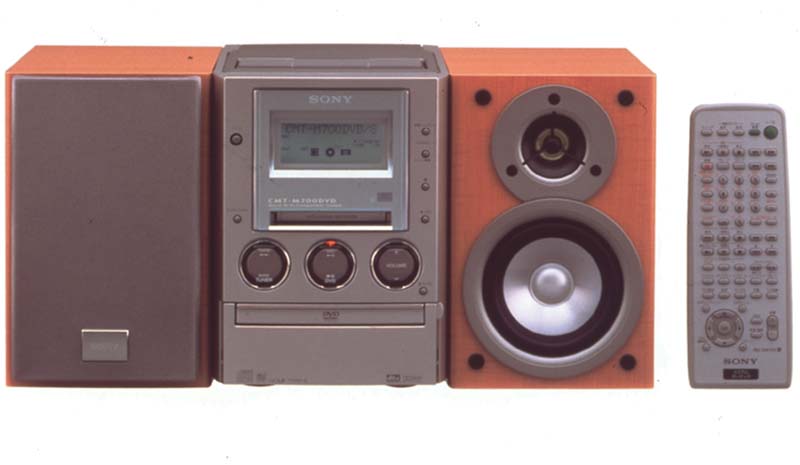ソニー、DVDプレーヤー/MD一体型ミニコンポ