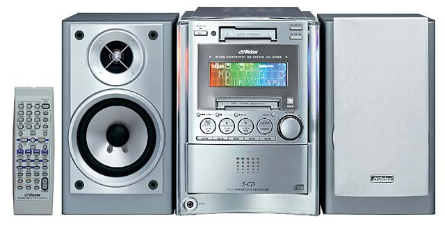 ビクター、α波とイルミネーションで癒されるMDミニコンポ