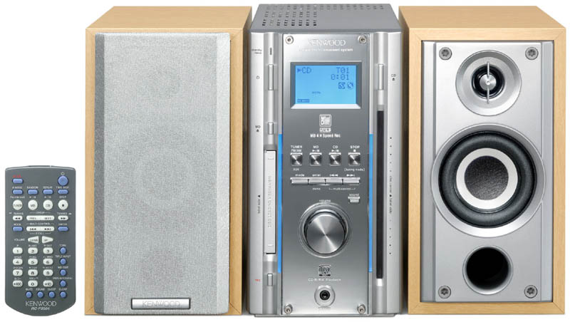 ケンウッド、フロント4chのDVDミニコンポなど