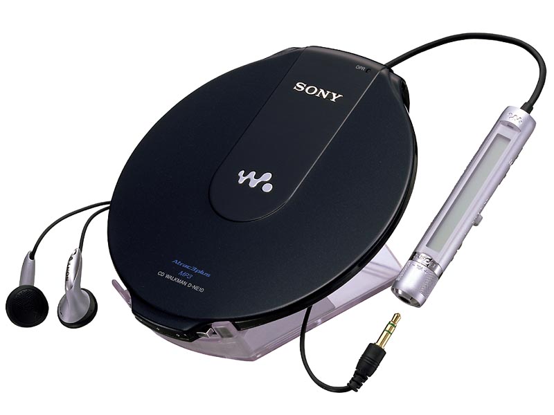 ソニー、ATRAC3plus/MP3対応のCDウォークマン3モデル