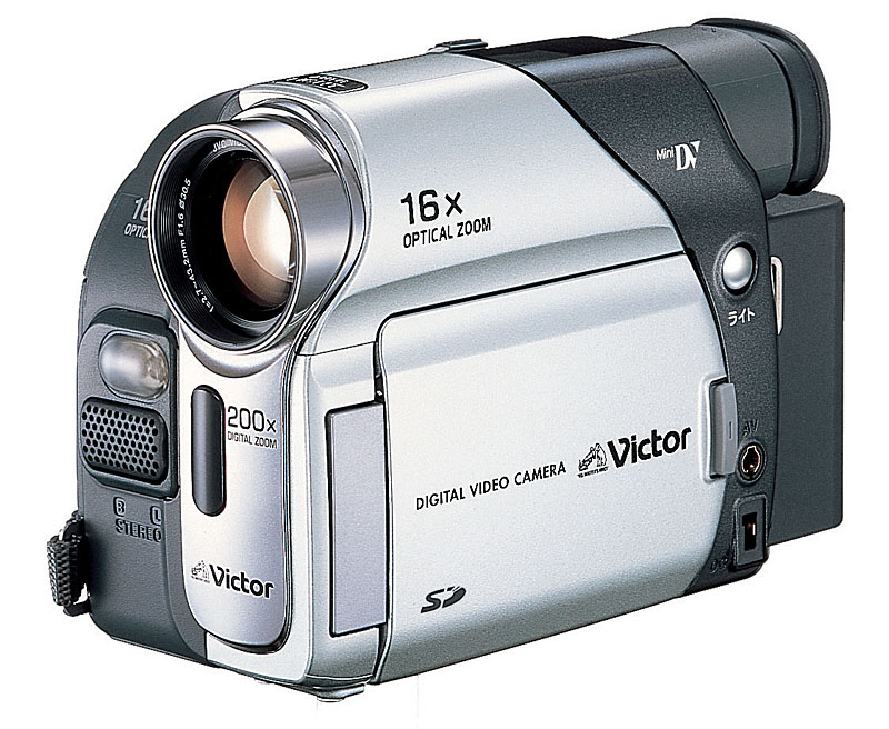 ビクター、3次元DNRを搭載した実売65,000円のDVカメラ