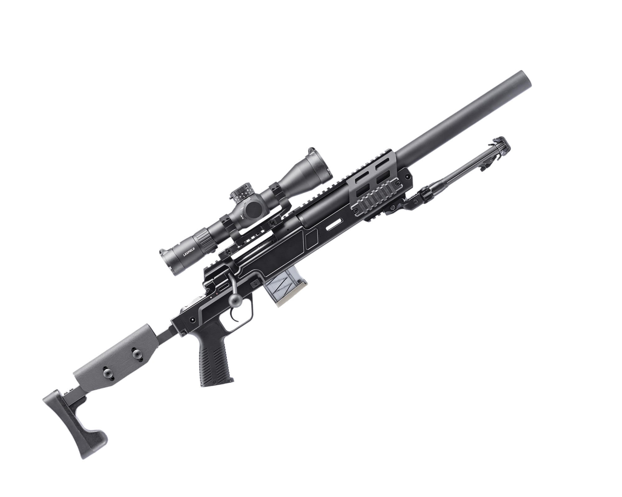 B&T SPR300 PRO SBR, Integrally Suppressed Sniper Rifle , New Gen