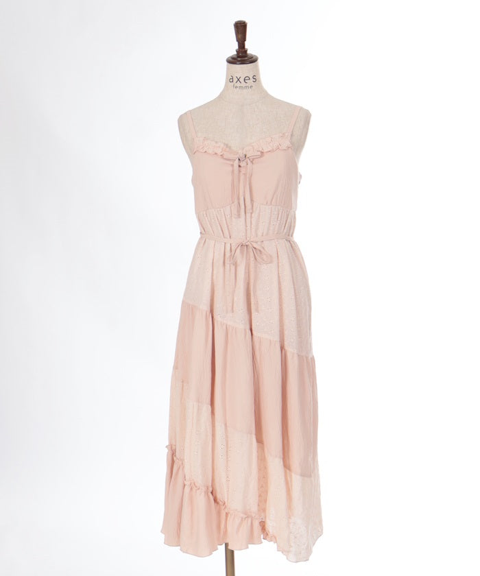 Patchwork Camisole Dress – axes femme from JAPAN