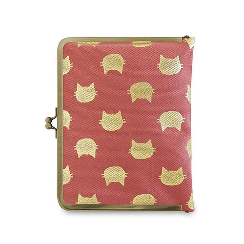 在庫商品】がま口ブックカバー500ページ用 文庫/A6/500P対応【HAKU