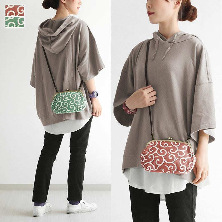 がま口スマホショルダーバッグ｜AYANOKOJI