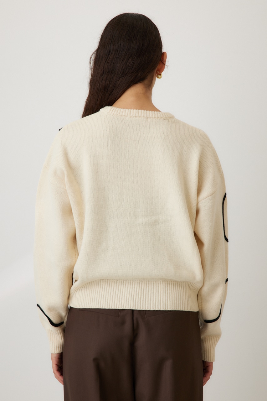 crie conforto】コードエンブロイダリーニット｜WOMEN｜254HAT70-087I