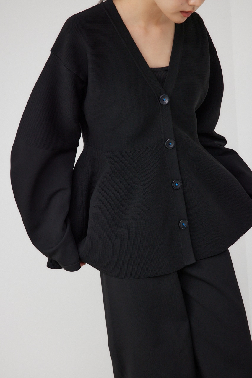 PLUS】コクーンスリーブペプラムカーディガン｜WOMEN｜250HAP70-195H