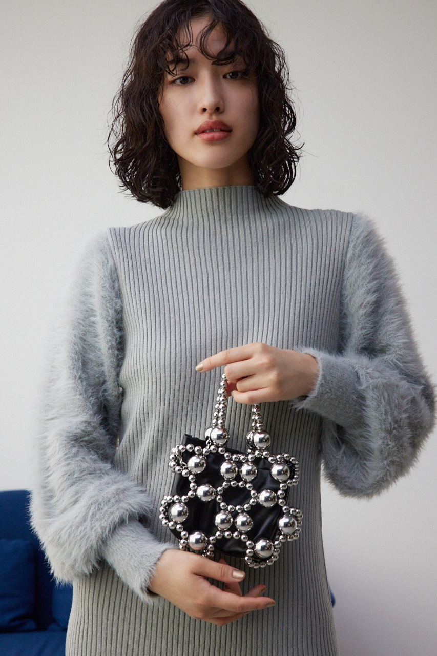 メタルボールチェーンミニショルダーバッグ｜WOMEN｜250HAT55-501K