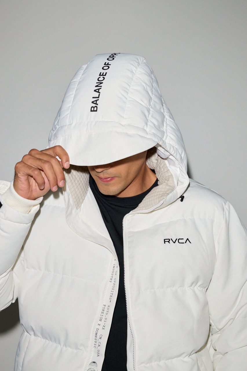 RVCA】PUFFER JACKET/パファージャケット｜MEN｜251HAC30-305I｜AZUL
