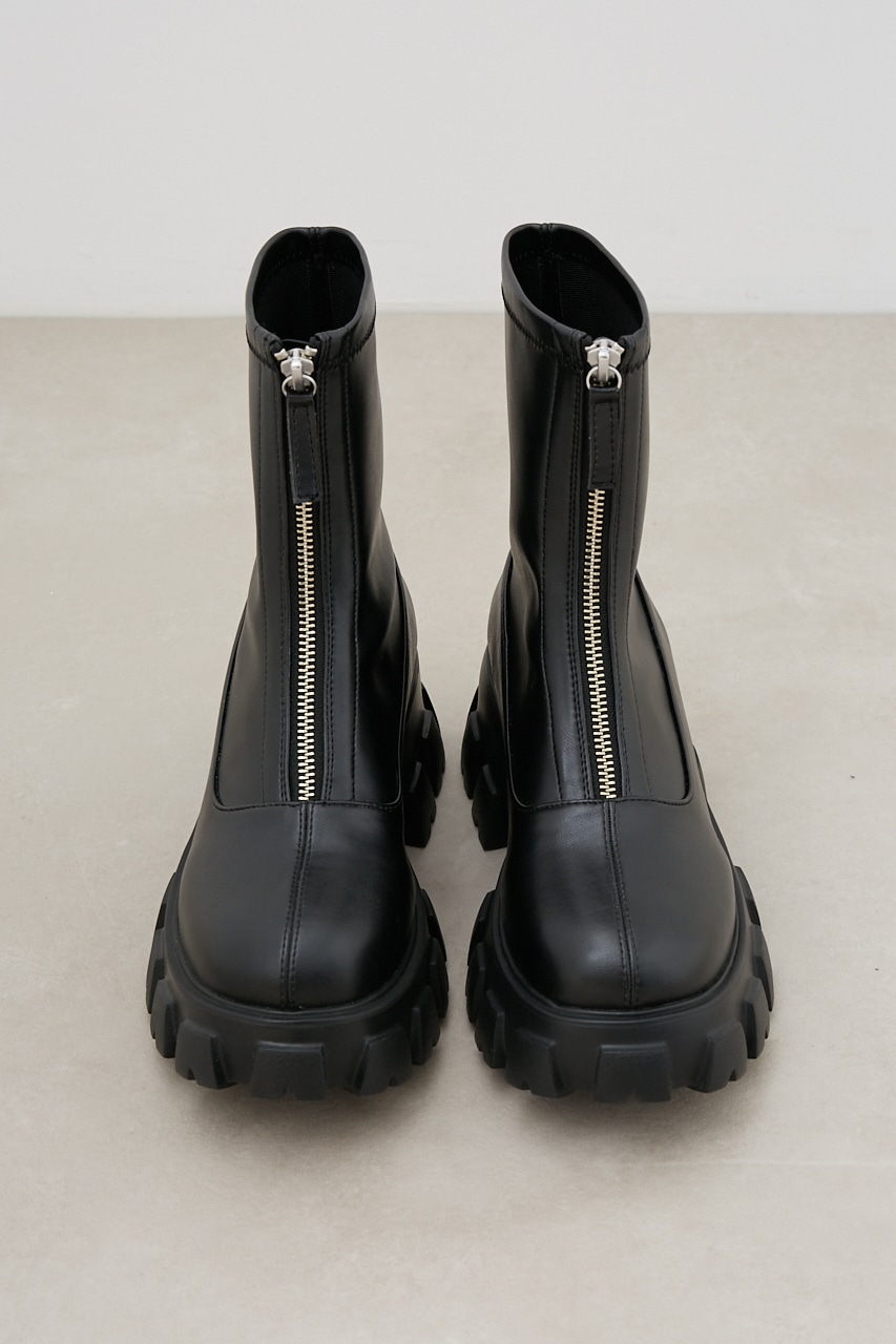 FRONT ZIP SHORT BOOTS/フロントジップショートブーツ｜WOMEN