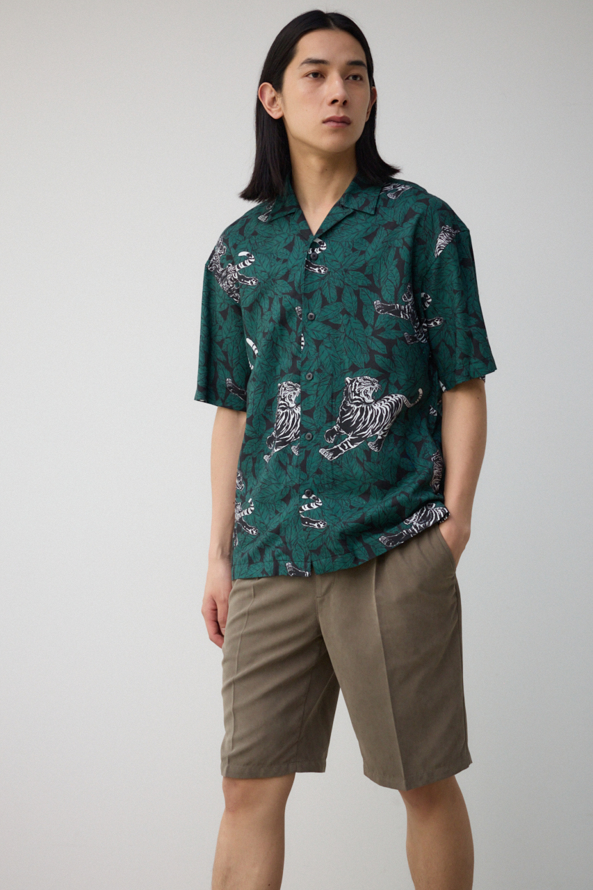 タイガーパターンシャツ｜MEN｜251HSC30-170D｜AZUL BY MOUSSY