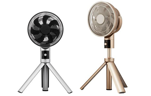 ドウシシャの扇風機「kamomefan」新シリーズ、コンセプトは「愛着家電