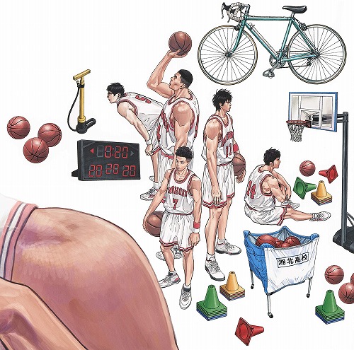 Books Kinokuniya: PLUS / SLAM DUNK ILLUSTRATIONS 2 / 井上雄彦