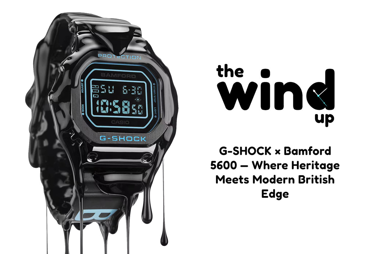 NotebookCheck: New Casio G-Shock x Bamford GM-5600 stainless-steel wat