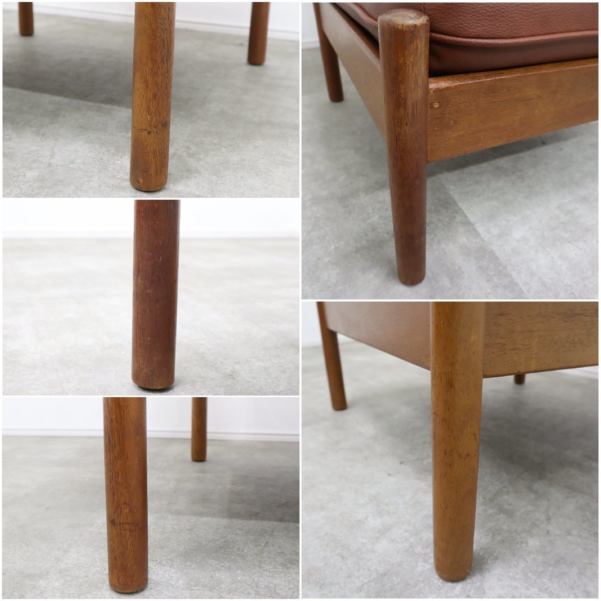 オールドマルニ ソファ 1人掛け アームレス ラウンジソファ