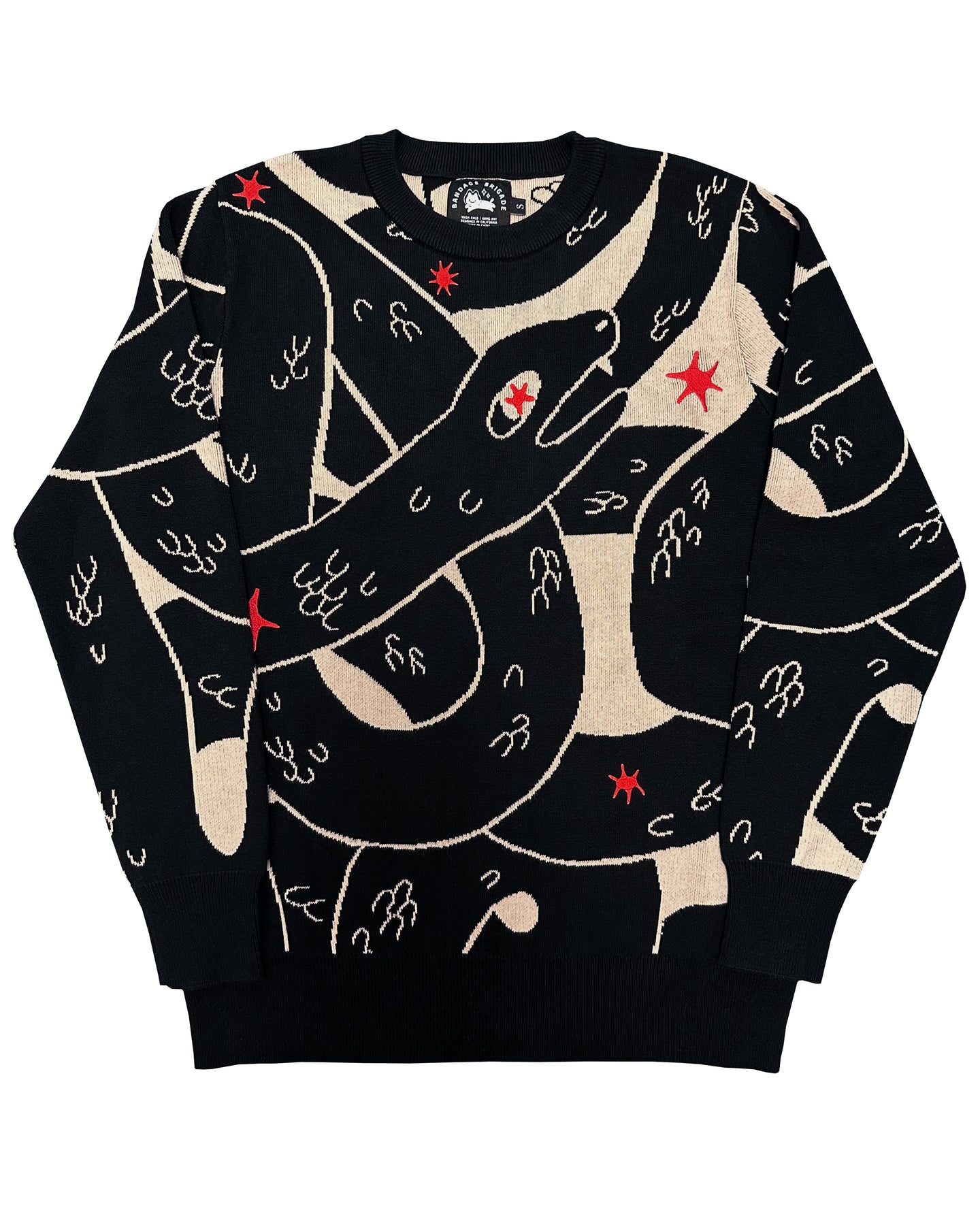 Ouroboros Knitted Sweater – Bandage Brigade