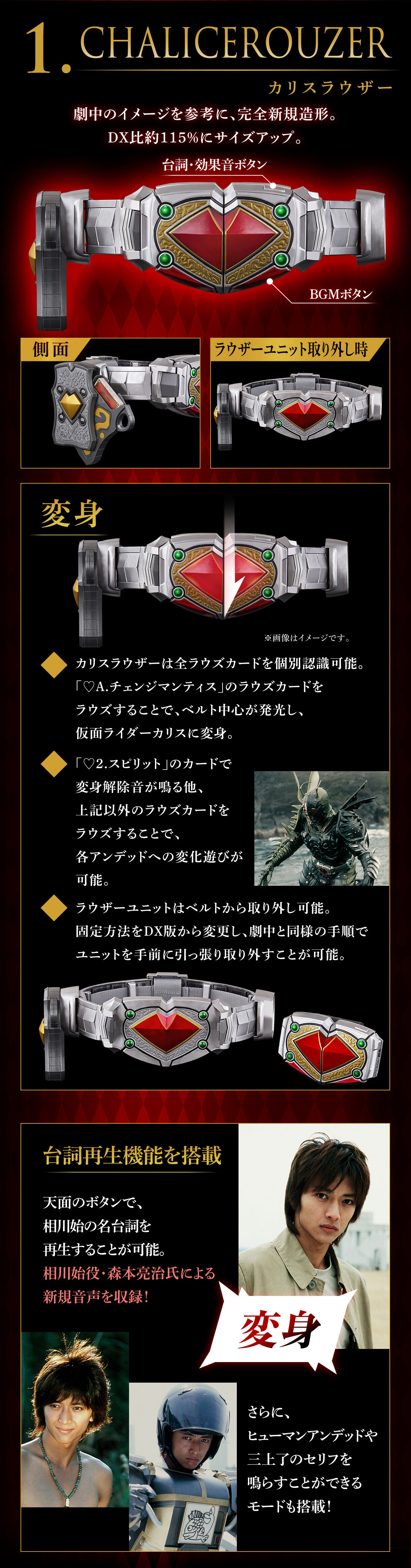CSMカリスラウザー＆カリスアロー【2次：2025年1月発送】 | 仮面