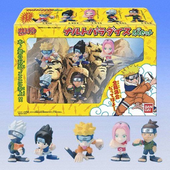 バンダイ 商品・サービスサイト | ナルトパラダイス 5人セット | 商品情報