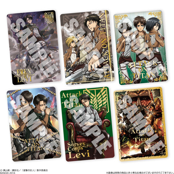 進撃の巨人ウエハースAngriff.1（20個入） | 食品・飲料 | アニメ