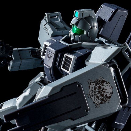 HG 1/144 陸戦型ジム（スレイヴ・レイス隊仕様）（パラシュート