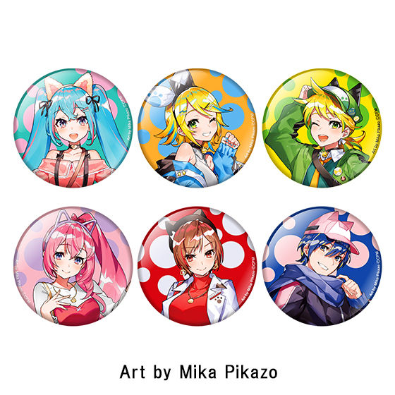 初音ミク in ナンジャタウン 2020」缶バッジコレクション ランダム5個