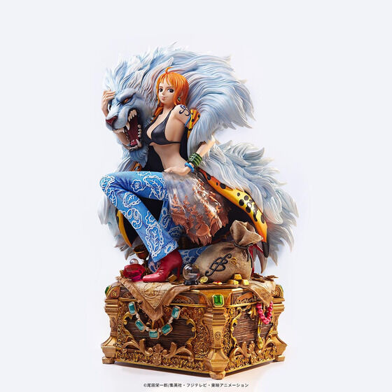 ワンピース』ナミが「ログコレクション」のイラストをもとにスタチュー